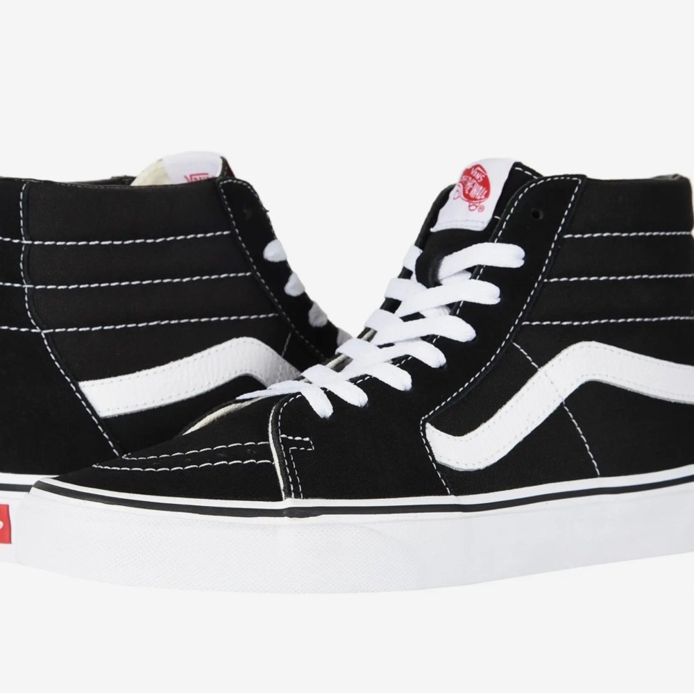 Vans SK8-Hi™ Core Classics black and white womens sneakers us 5.5